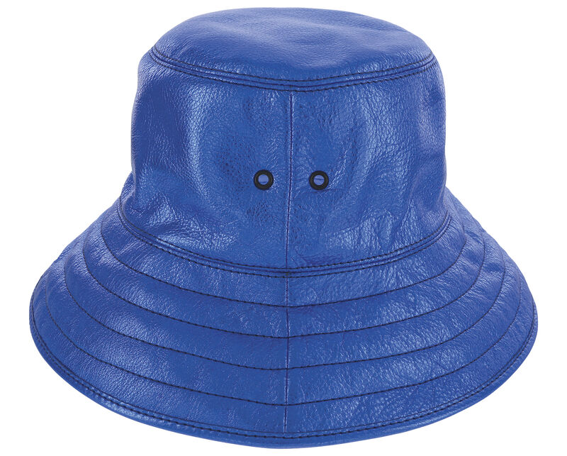 Bucket Hat LTD Royal Blue Back View